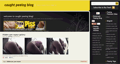Desktop Screenshot of caughtpeeing.info